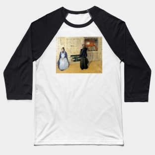 Mother and Daughter by Carl Larsson Baseball T-Shirt